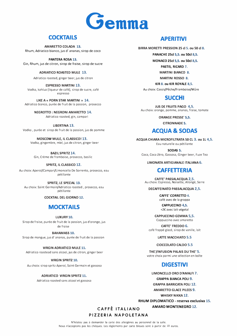 Menu Pizzeria Gemma.-1